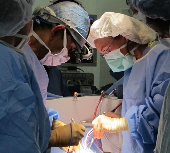 Image of surgeons in Ethiopian hospital