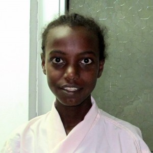 Image of young girl from Ethiopia