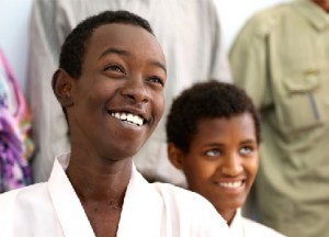 Image of Ethiopian boys laughing